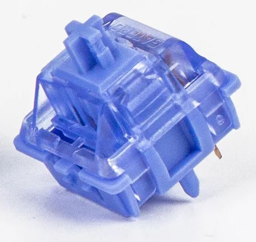 Gateron CJ Light Blue Lubed Switches (Linear 50g)