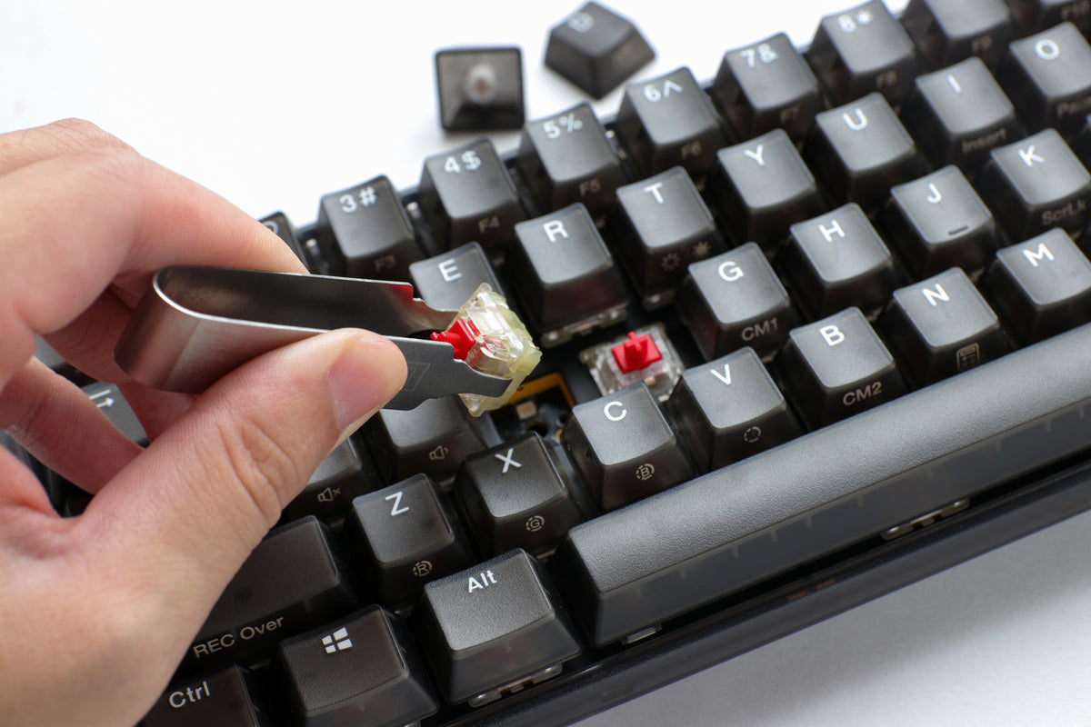 Ducky One 3 SF Aura Clear Black 65% Hotswap RGB Double Shot ABS Mechan