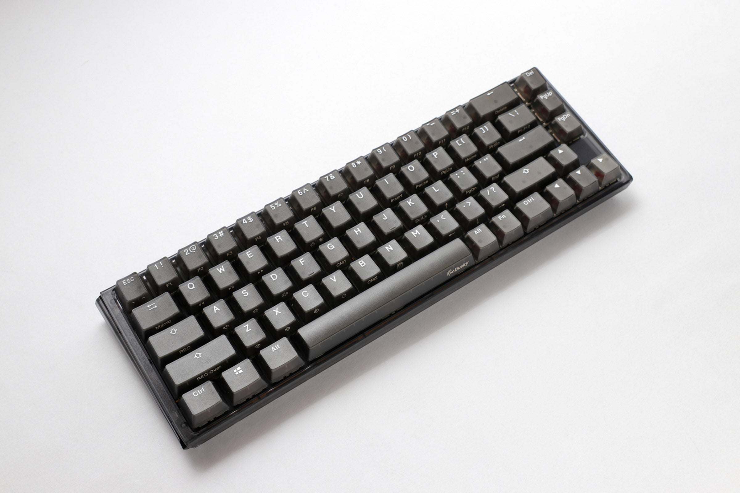 Ducky One 3 SF Aura Clear Black 65% Hotswap RGB Double Shot ABS Mechan