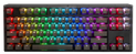 Ducky One 3 TKL Aura Clear Black Hotswap RGB Double Shot ABS Mechanical Keyboard