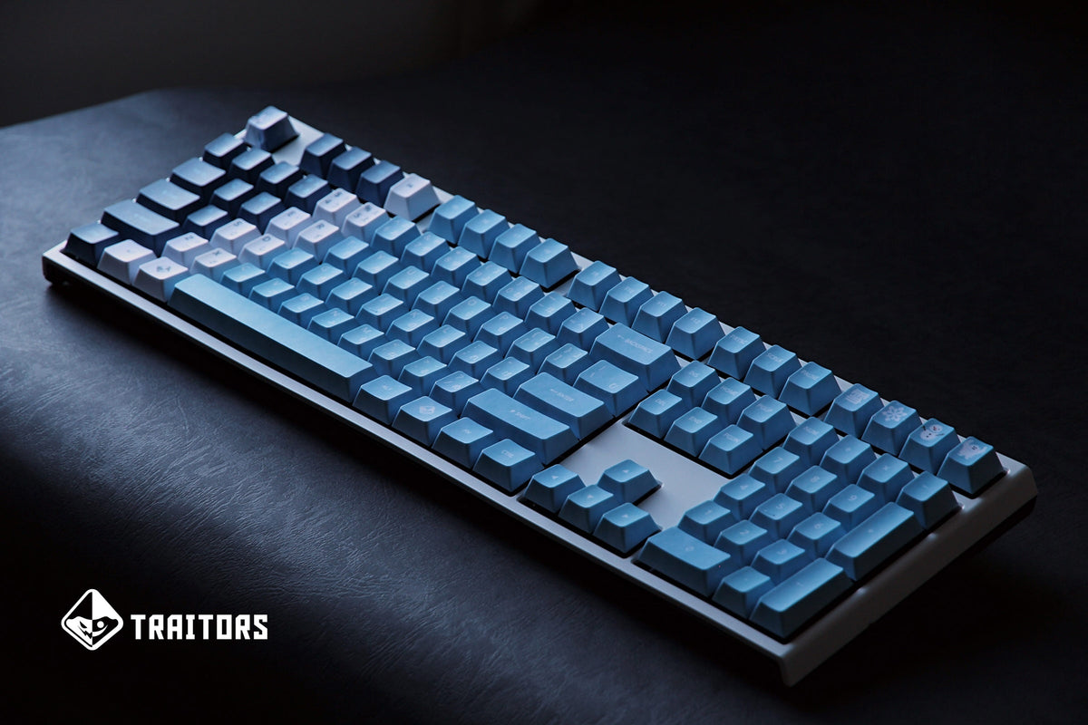 Traitors Yuki Onna 109 Key Cherry Profile Dye Sub PBT Keycap Set