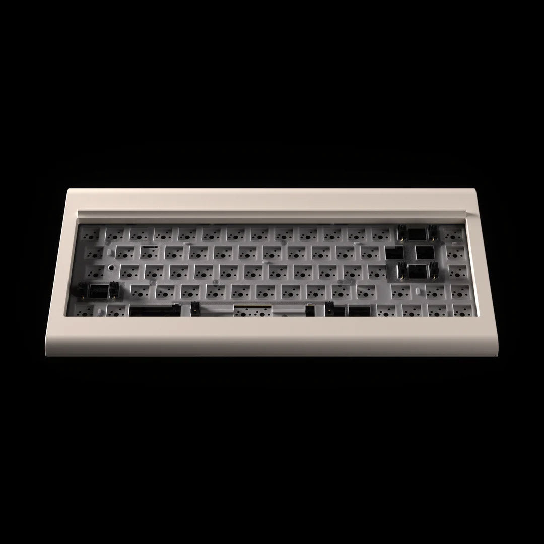 Vortex PC66 Beige Barebones 68-Key Mechanical Keyboard