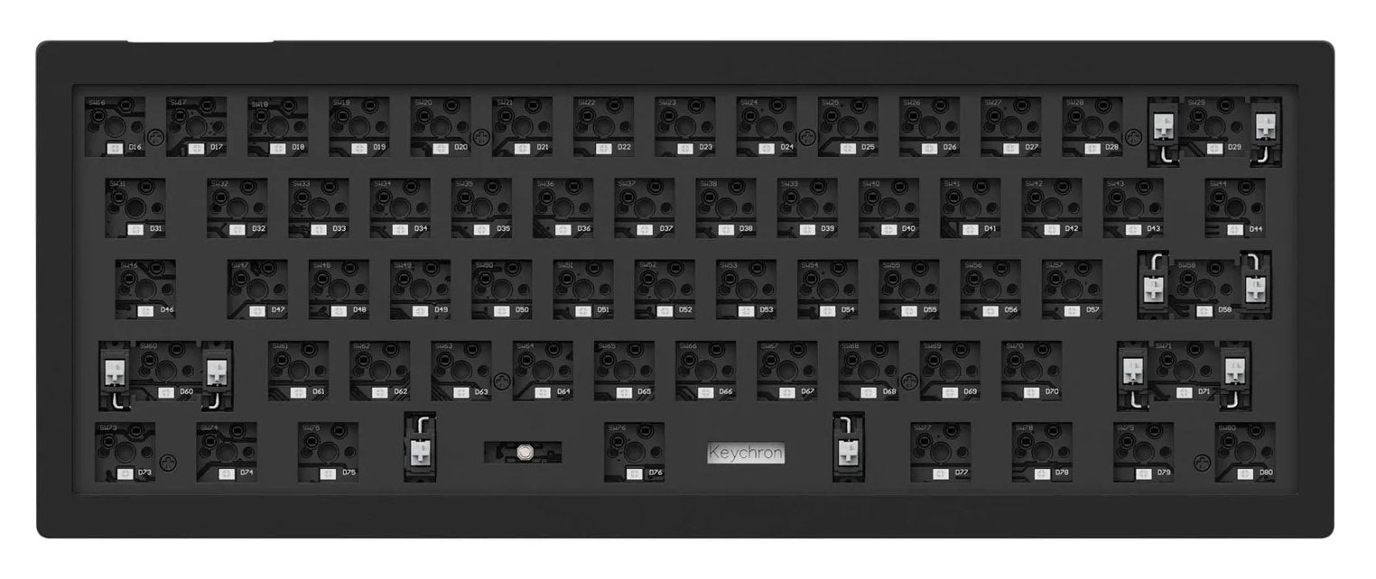 Keychron V4 Carbon Black Barebones 60% Mechanical Keyboard