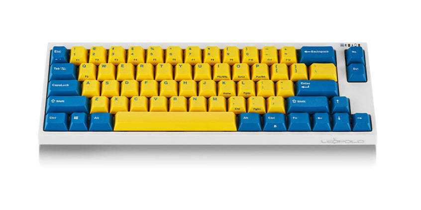 Leopold FC660MBT Yellow/Blue White Case MKFXSY19DL |34515|