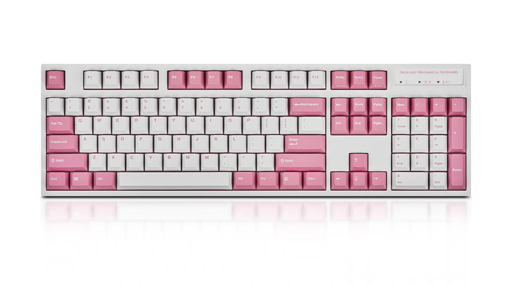 Leopold FC900RBT White/Pink Mechanical Keyboard