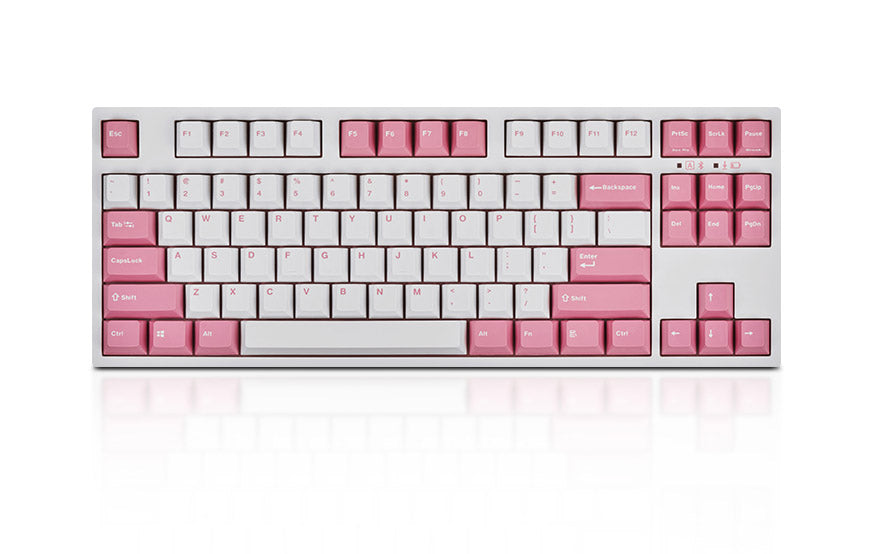 Leopold FC750RBT White/Pink TKL Mechanical Keyboard