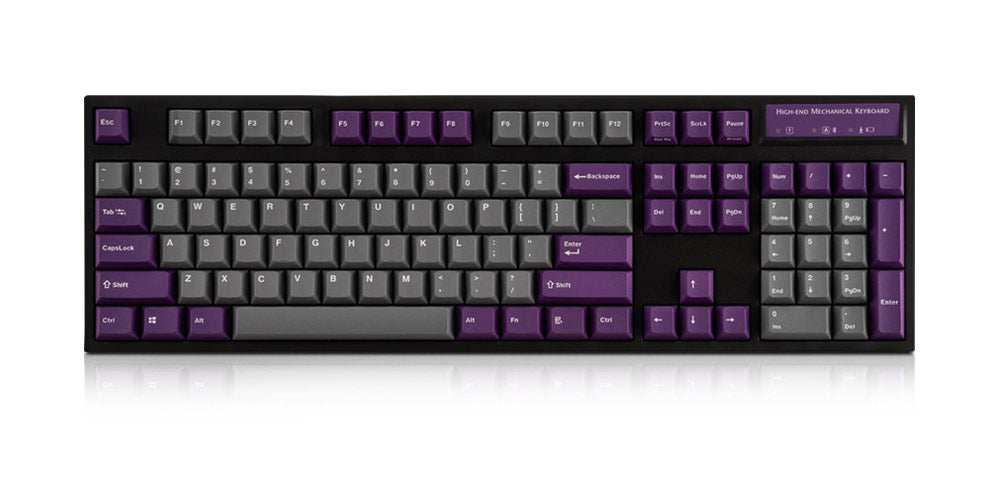 Leopold FC900RBT Purple/Grey Mechanical Keyboard