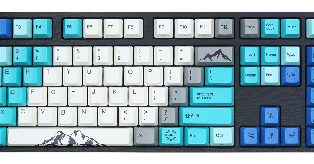 Varmilo VA Series V2 Summit R1 White LED Dye Sub PBT Mechanical