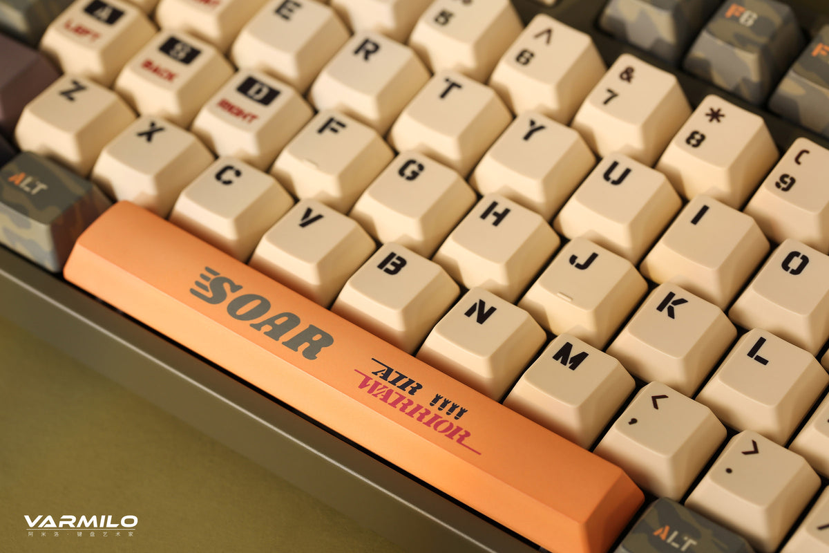 Soar Led Keyboard Varmilo MA Series V2 Warrior Soar White LED TKL EC Mechanical Keyboard