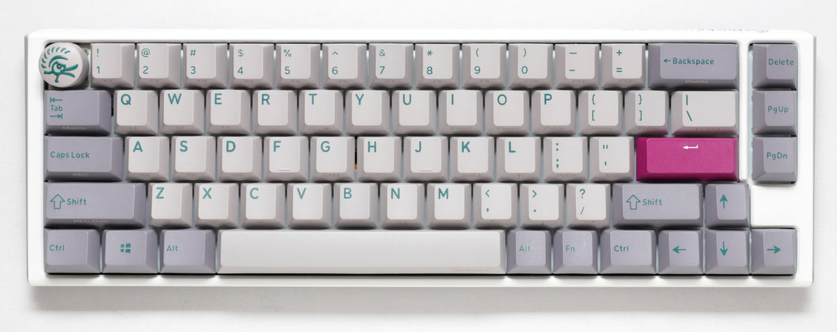 Ducky One 3 SF Mist Grey 65% Hotswap RGB Double Shot PBT QUACK Mechani