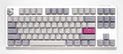 Ducky One 3 TKL Mist Grey Hotswap RGB Double Shot PBT QUACK Mechanical Keyboard