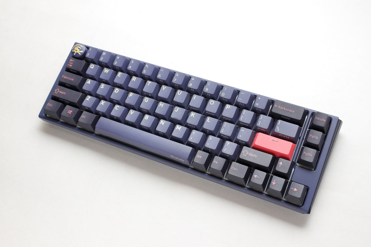 Ducky One 3 SF Cosmic Blue 65% Hotswap RGB Double Shot PBT QUACK Mecha