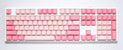 Ducky One 3 Gossamer Pink Hotswap Double Shot PBT QUACK Mechanical Keyboard