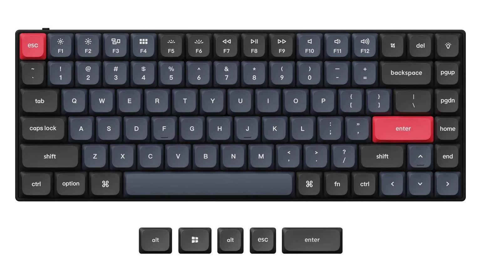 Keychron S1 Aluminum 75% Mechanical Keyboard