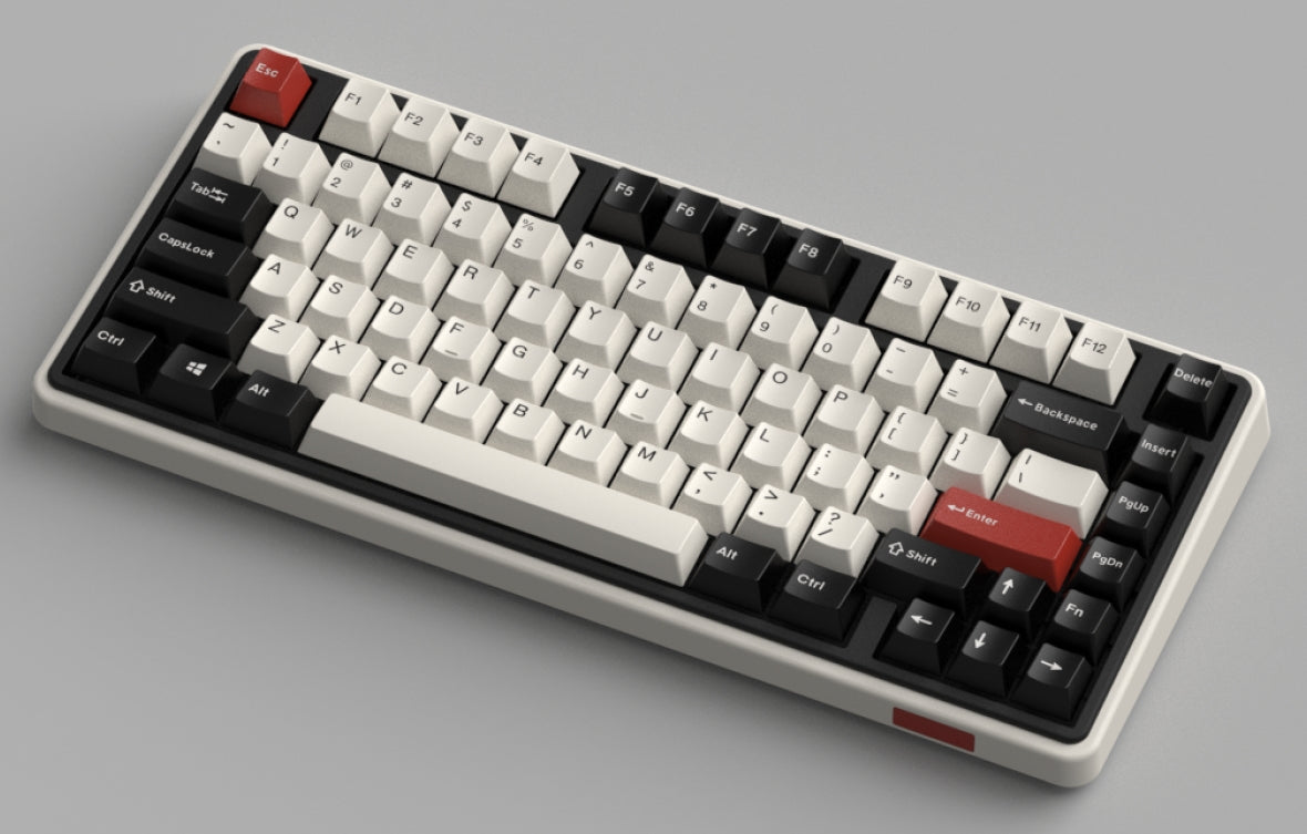 Varmilo Minilo VXH81 Retro 75% Hotswap White LED Double Shot ABS Mechanical  Keyboard