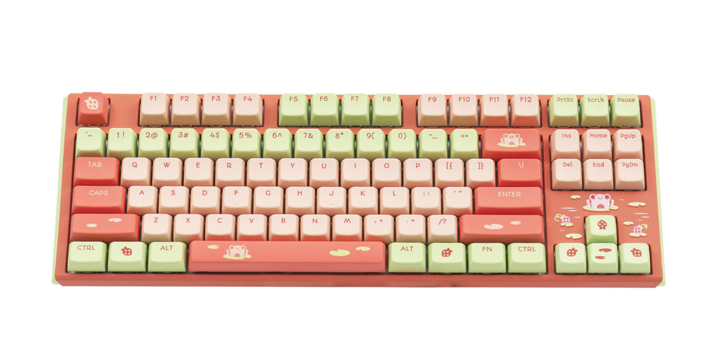 Ducky x MK Strawberry Frog One 3 TKL Hotswap RGB Keyboard w/ Quack Mec