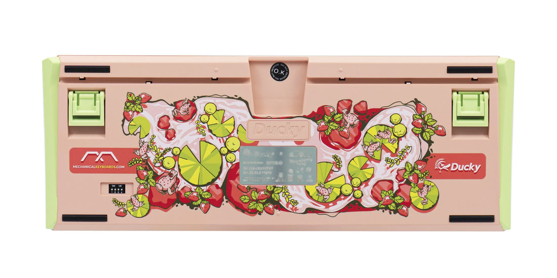 Ducky x MK Strawberry Frog One 3 TKL Hotswap RGB Keyboard w/ Quack Mec