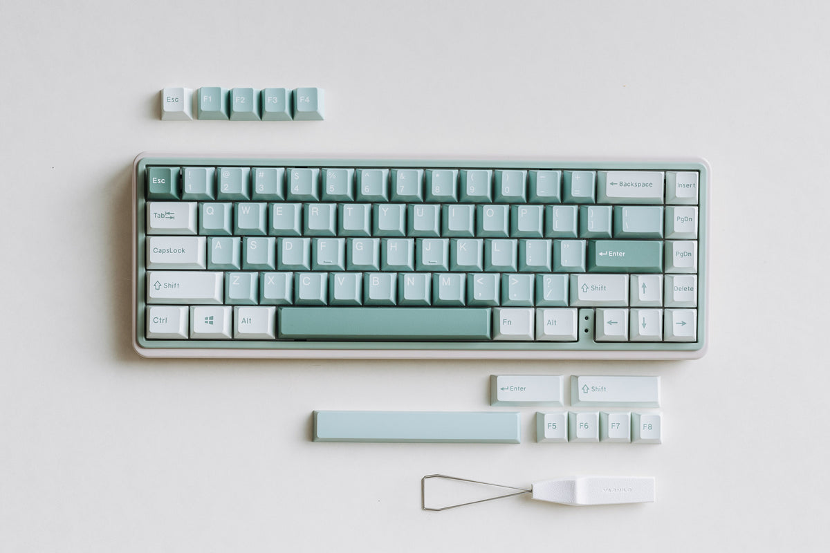 98 Key Varmilo Moss 98 Key Dye Sub ABS Keycap Set