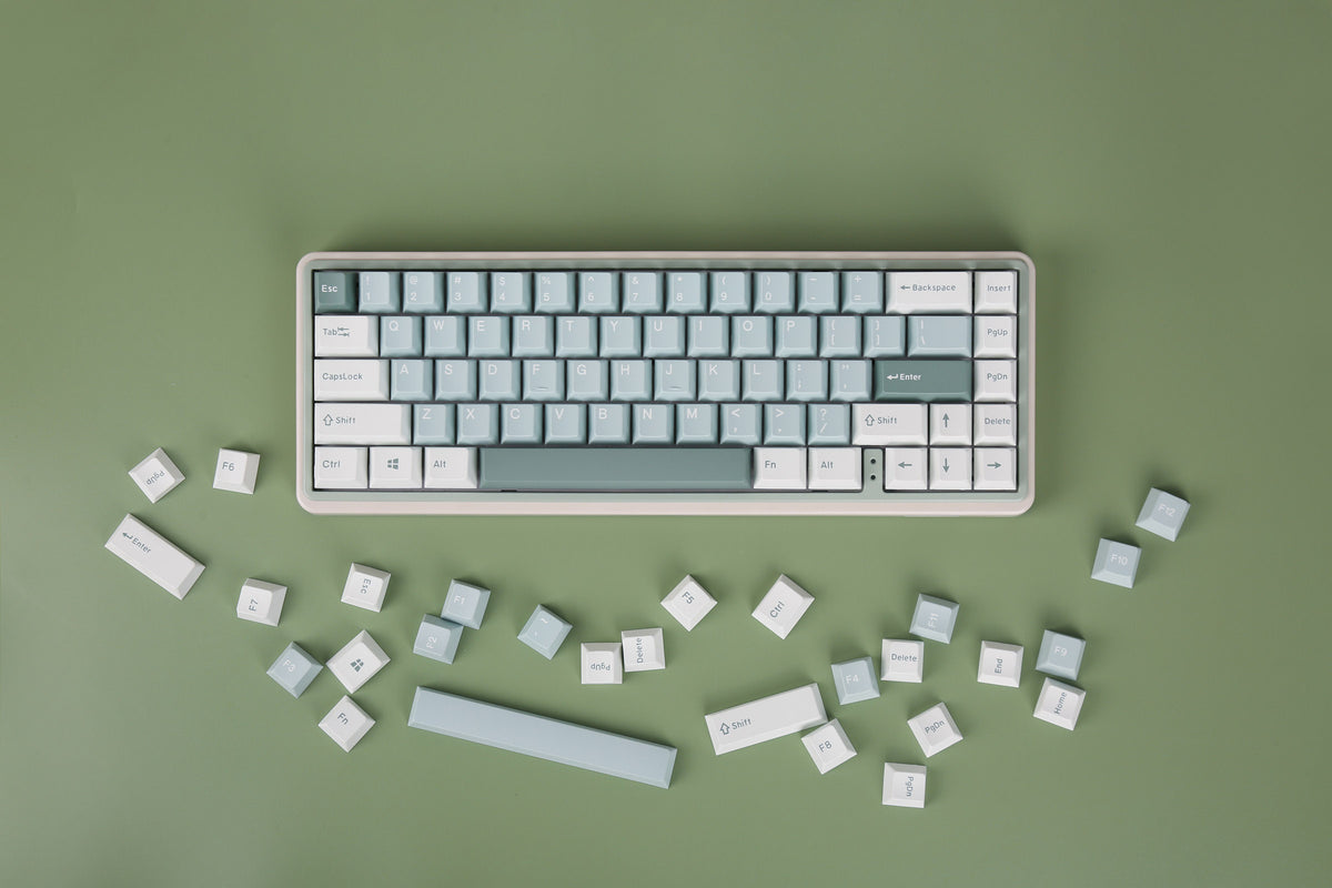 98 Key Varmilo Moss 98 Key Dye Sub ABS Keycap Set