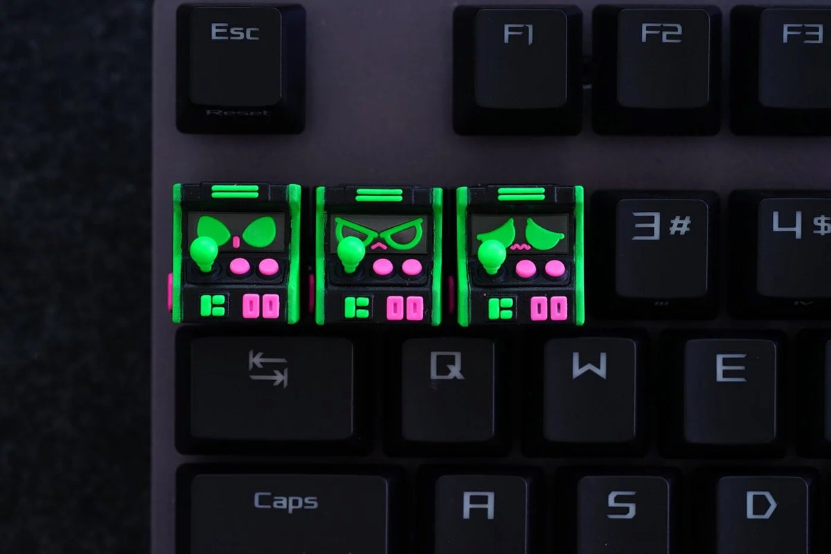 Hot Keys Project HKP Error Angry Madness Artisan Keycap