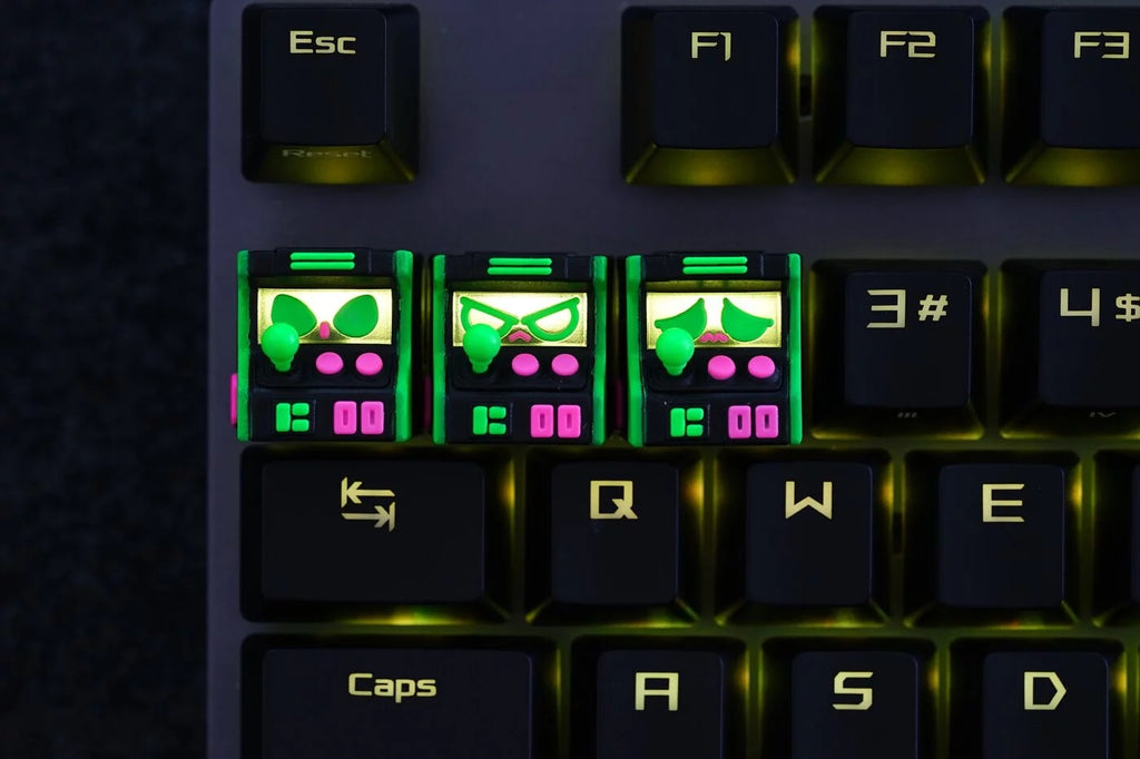 Hot Keys Project HKP Error Angry Madness Artisan Keycap