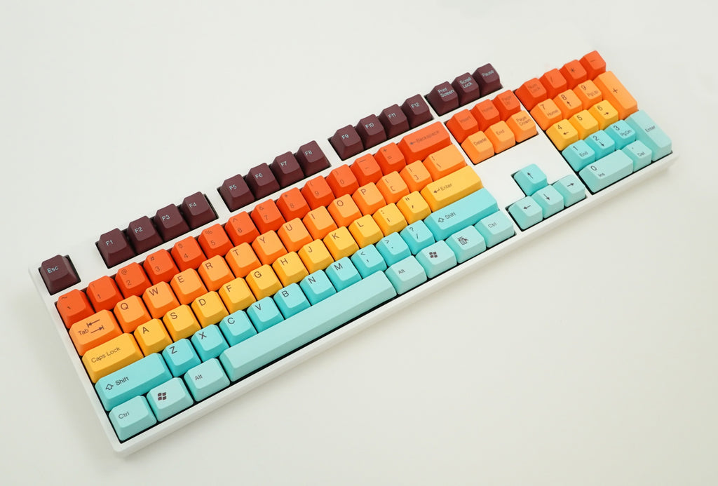 Tai-Hao Hawaii 116 Key OEM Profile Double Shot PBT Keycap Set