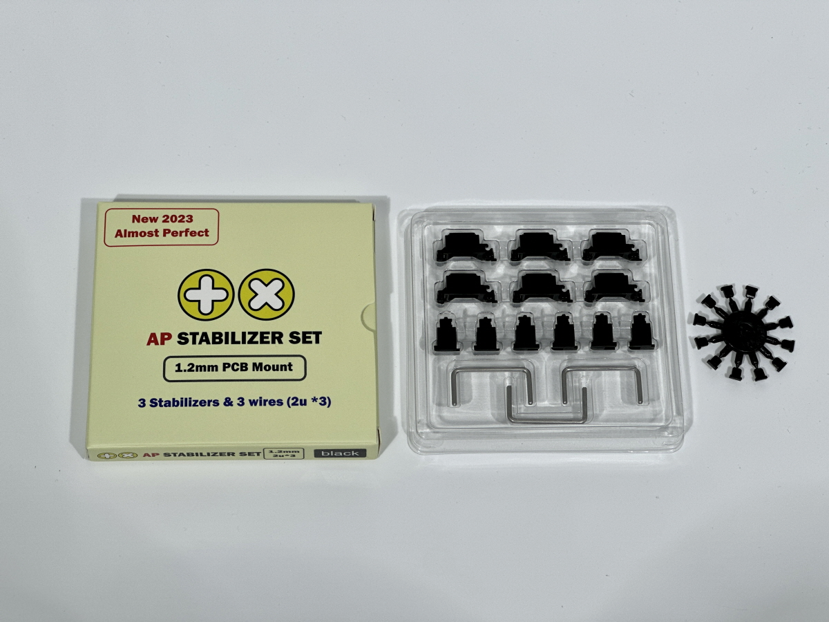 TX AP Stabilizers Black 1.2mm 3x 2U Kit MKCDQL5SMR |0|