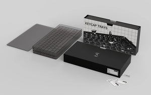 KBDFans PBTfans Keycap Tray Translucent Ink MKSKPQIST2 |36274|