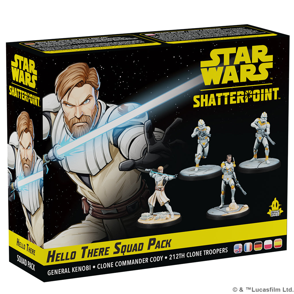 Star Wars: Shatterpoint - Hello There: General Obi-Wan Kenobi Squad Pack MKN0E262L8 |0|