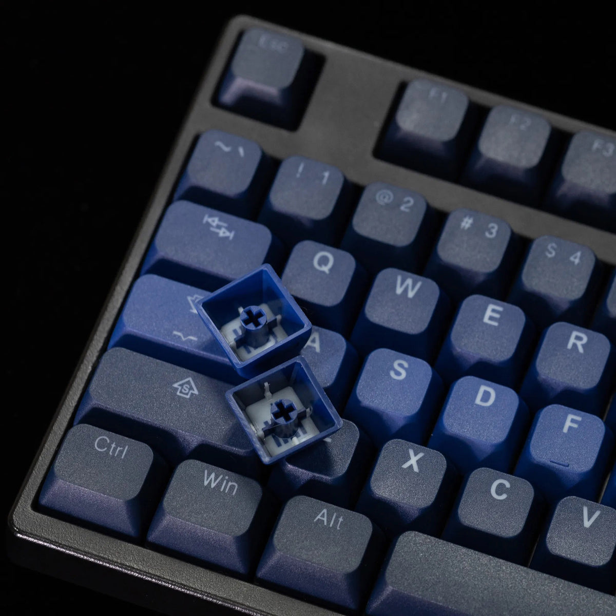 149 Machine Key Tai-Hao Deep Galaxy Backlit 149 Key BOBO Profile Double Shot PBT Keyca