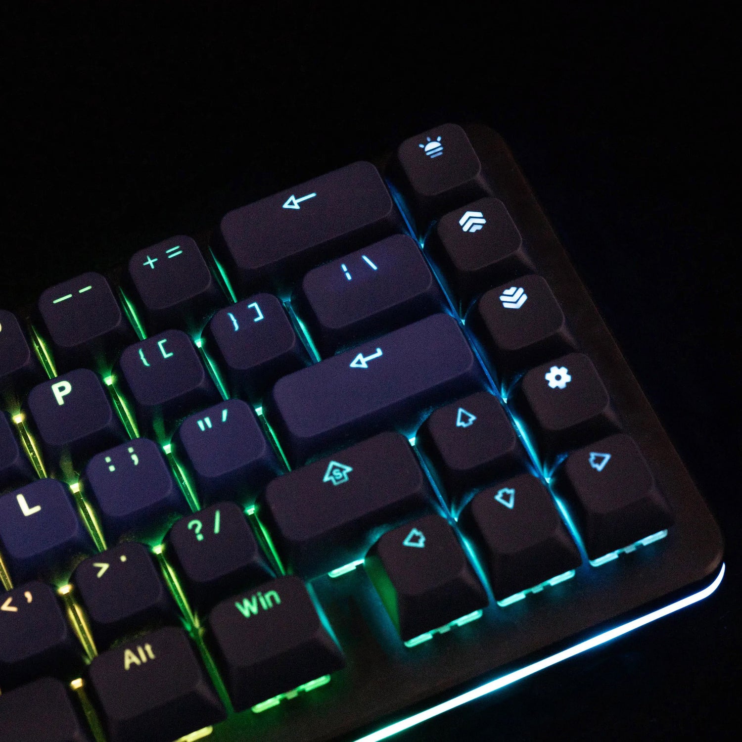 Tai-Hao Deep Galaxy Backlit 149 Key BOBO Profile Double Shot PBT Keyca