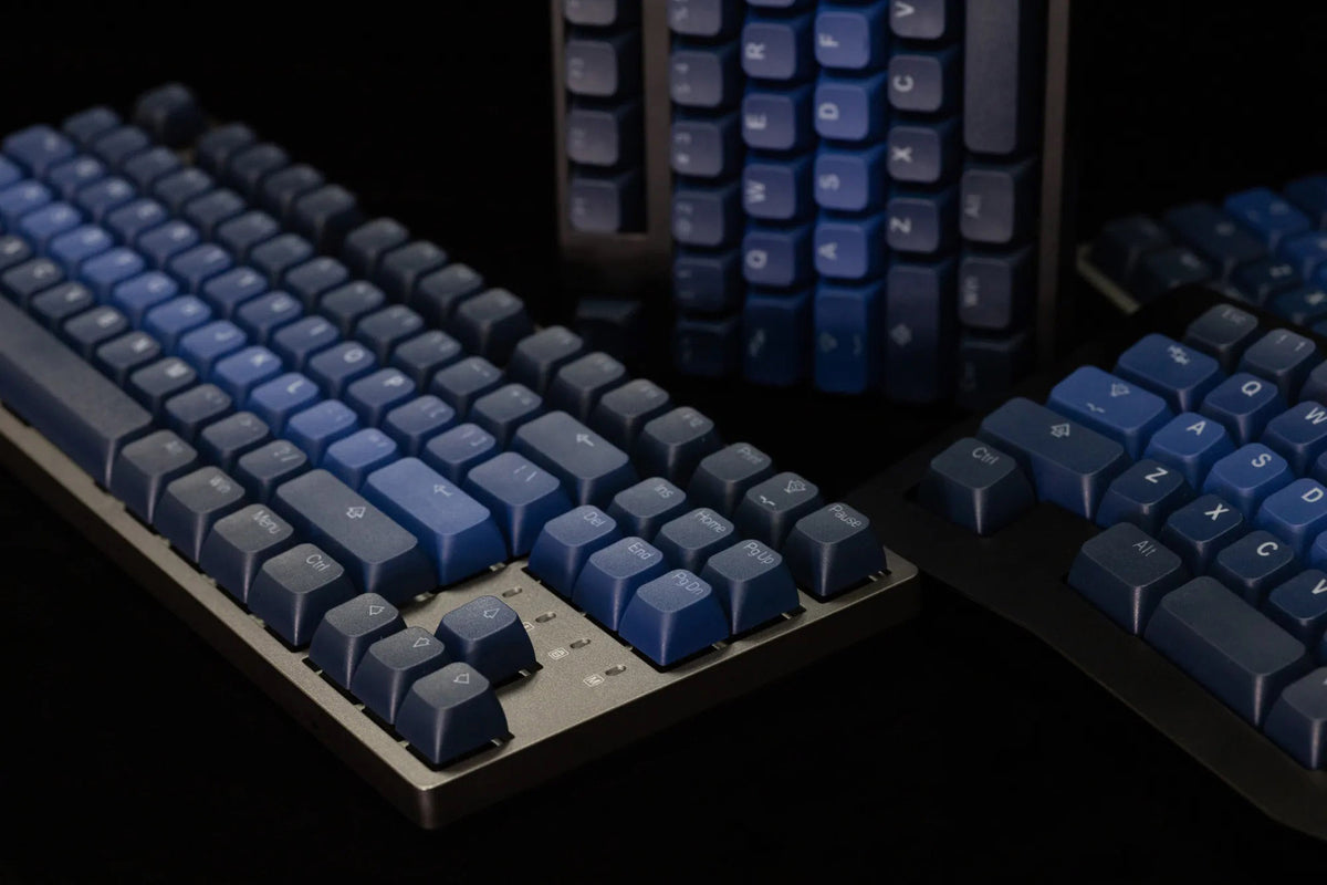 149 Machine Key Tai-Hao Deep Galaxy Backlit 149 Key BOBO Profile Double Shot PBT Keyca
