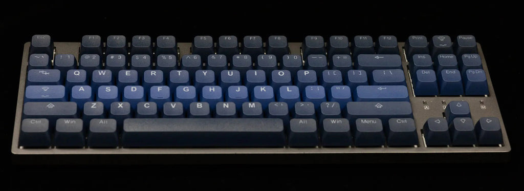 149 Machine Key Tai-Hao Deep Galaxy Backlit 149 Key BOBO Profile Double Shot PBT Keyca