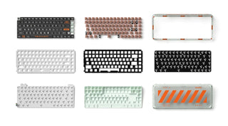 MelGeek Mojo84 Plastic Original 75% Wireless RGB Mechanical Keyboard keyboard image