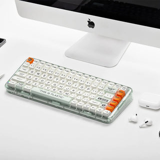 MelGeek Mojo84 Plastic Original 75% Wireless RGB Mechanical Keyboard keyboard image