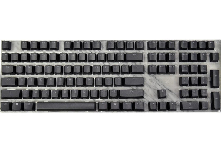 Ducky 108 Key PBT Black Doubleshot Backlit Keycap Set MK3HKQH7HP |37280|