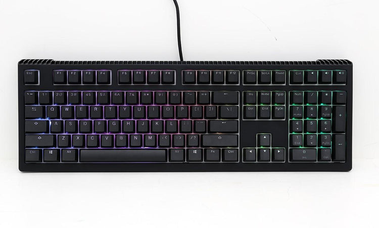 Ducky 108 Key PBT Black Doubleshot Backlit Keycap Set MK3HKQH7HP |0|