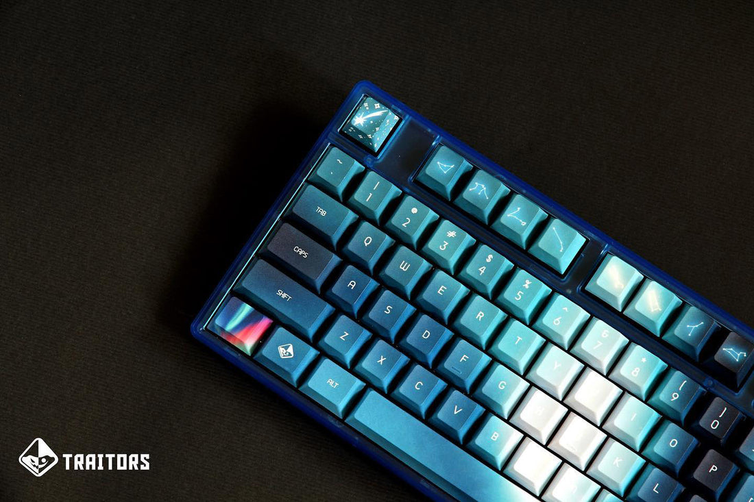 Traitors Aurora 108 Key Cherry Profile Dye Sub PBT Keycap Set