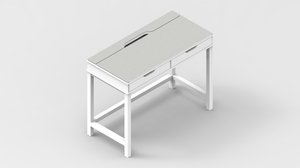 MK White IKEA ALEX Desk Mat (39" / 100 cm) Full-desk Mouse Pad MK0OYKLXLU |40164|
