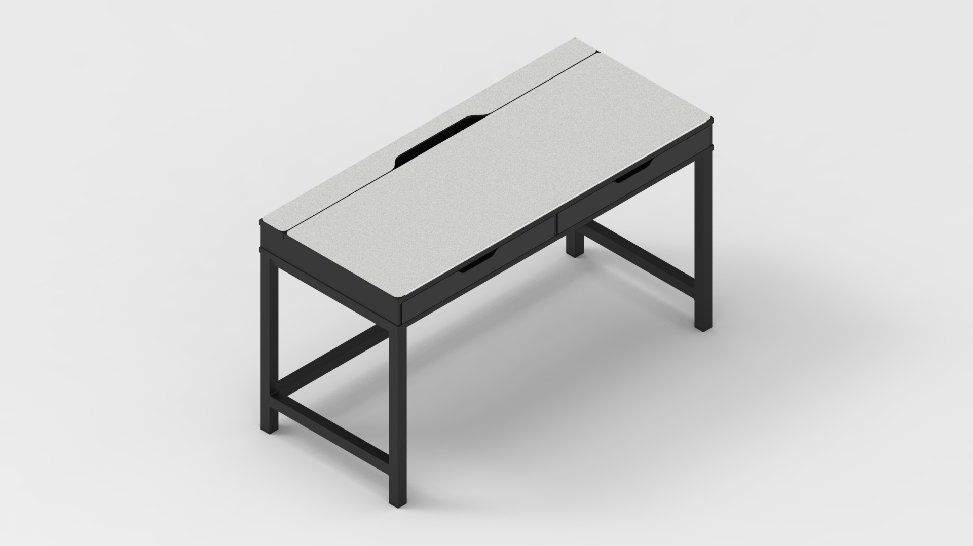 MK White IKEA ALEX Desk Mat (52" / 132 cm) Full-desk Mouse Pad MK9NGLRW91 |40169|