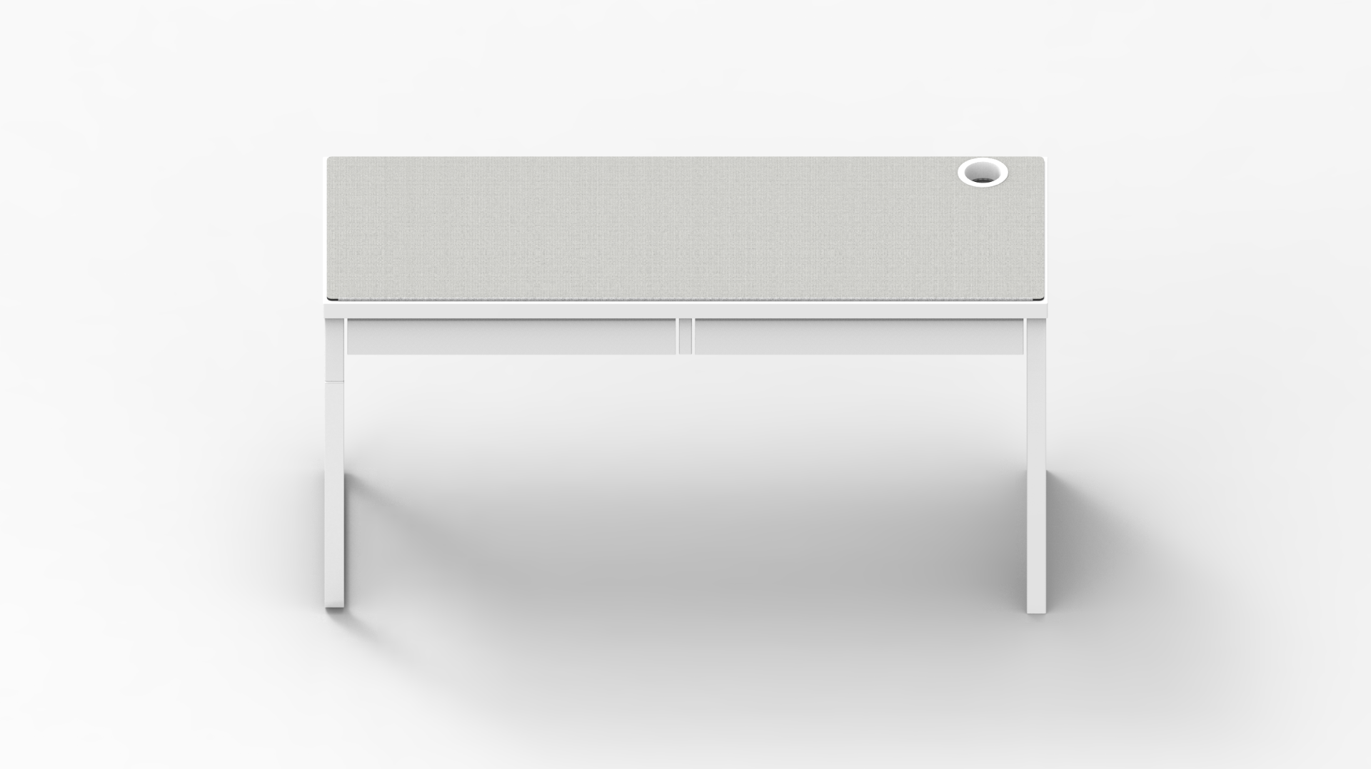 White IKEA MICKE Desk Mat (56" / 142 cm) Full-desk Mouse Pad MK7S78HG3C |40175|