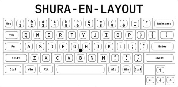 Tex Shura 65% Double Shot ABS Mechanical Keyboard