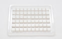 Ducky White Blank 132 Key MDA Profile PBT Keycap Set