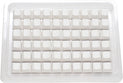 Ducky White Blank 132 Key Cherry Profile PBT Keycap Set