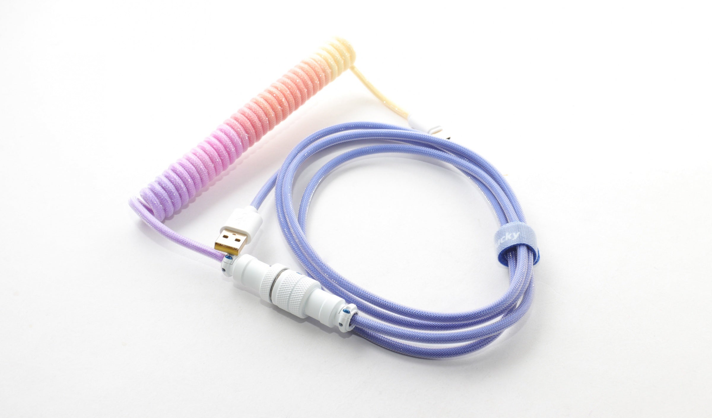 Ducky Afterglow Coiled USB Cable V2 MK6136O4MJ |40276|