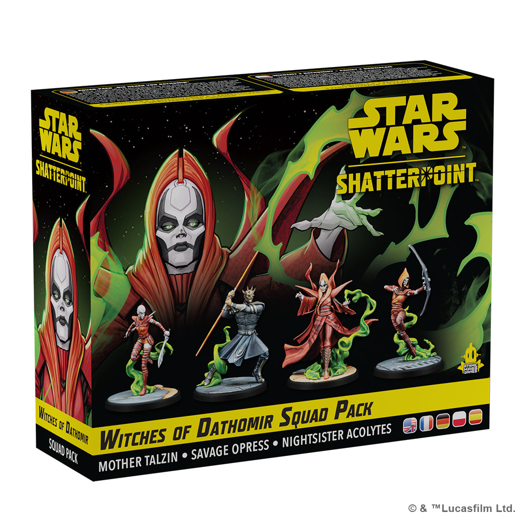 Star Wars: Shatterpoint - Witches of Dathomir: Mother Talzin Squad Pack MKXKMX08QP |0|