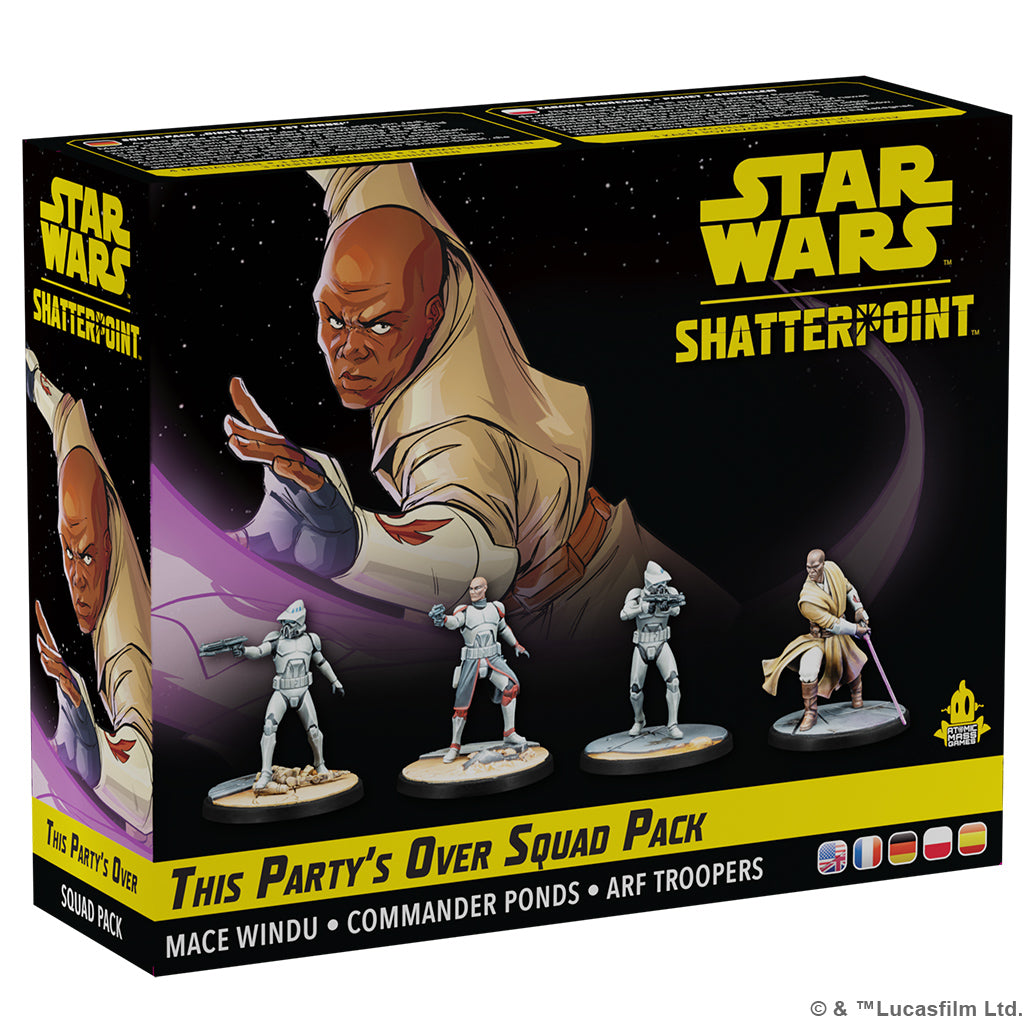 Star Wars: Shatterpoint - This Party's Over: Mace Windu Squad Pack MKTOKSILI5 |0|