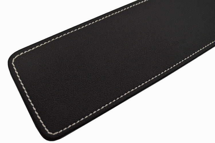 MK Fullsize Leather Wrist Rest with Grey Stitching MKHWDRIU7M |37352|