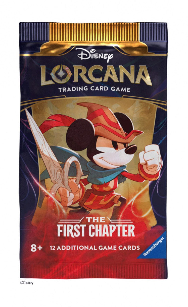 Disney Lorcana: The First Chapter Booster Pack MKXRKC64IP |0|