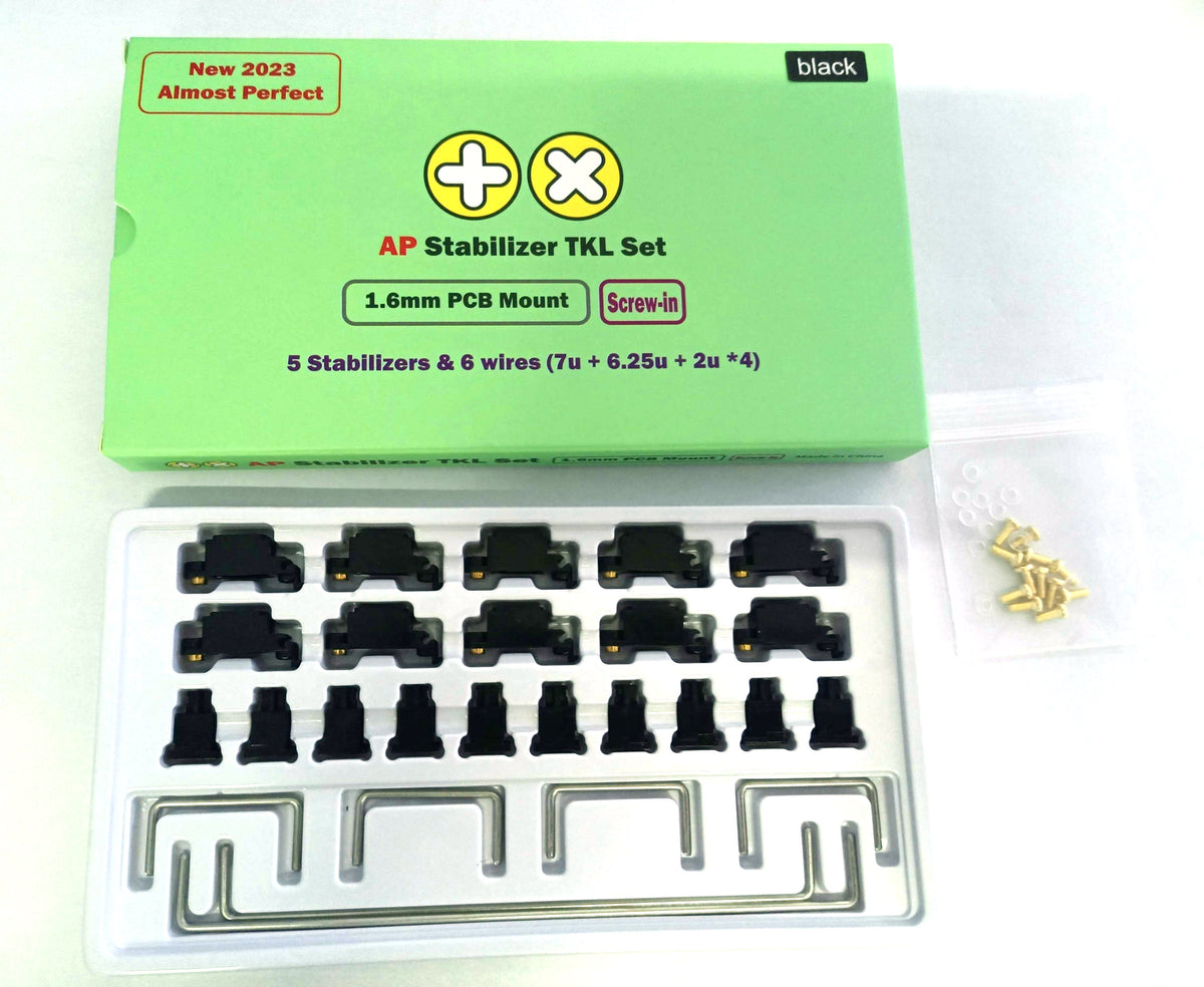 Tic Stablizer TX AP Stabilizers PCB Mount Screw-in TKL Kit